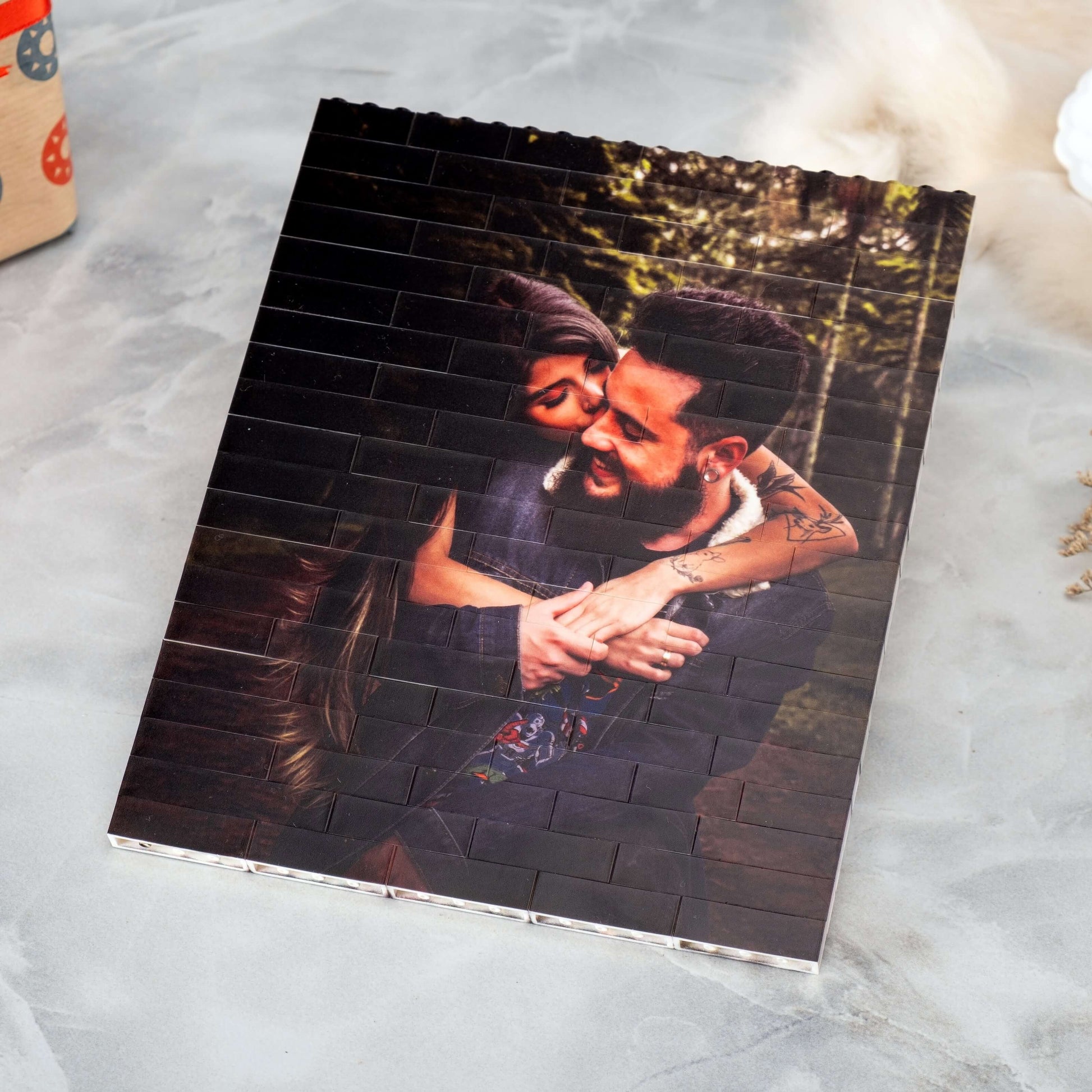 Photo Block Puzzle Personalized Gift Product Square Shape Picture 2