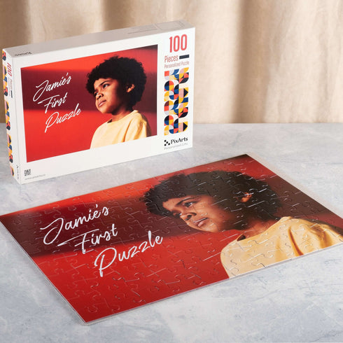 Customized Large Piece Jigsaw Puzzles For Seniors, Puzzle for Adults, 100 Piece Extra Large Puzzle